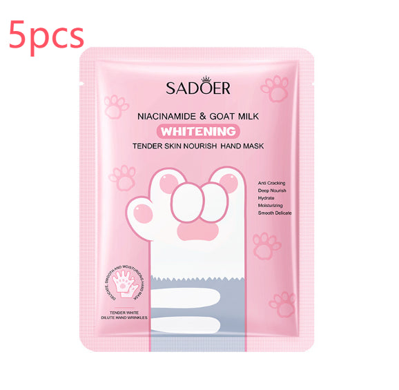 Whitening Cat's Paw Hand Care Moisturizing Skin Rejuvenation Hand Mask
