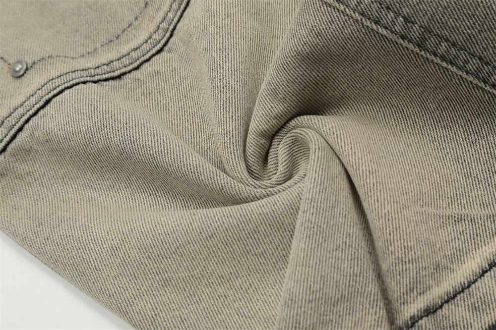 Spray Paint Distressed Dirty Jeans For Men